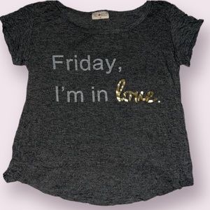 Woman’s T-shirt (Friday I’m In Love)